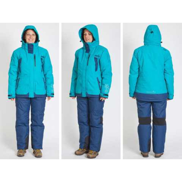 Зимовий костюм Norfin Snowflake 2 (блакитний) -25 ° р. XS
