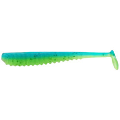 Silicone Reins AJIRINGER SHAD L14 Ice Chartreuse Ⅱ (12pcs/pack)