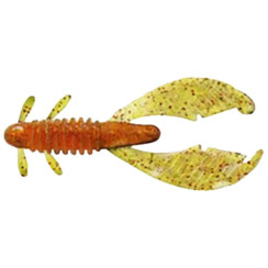 Reins AX Craw Mini 2" Silicone 566 Motor Oil Red Flake (12 pcs/pack)
