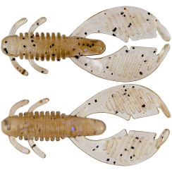 Silicone Reins AX Craw Mini 2" L13 Electric Shad Ⅱ (9 pcs/pack)