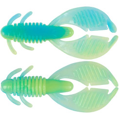 Reins AX Craw Mini 2" L14 Ice Chartreuse Ⅱ Silicone (9 pcs/pack)