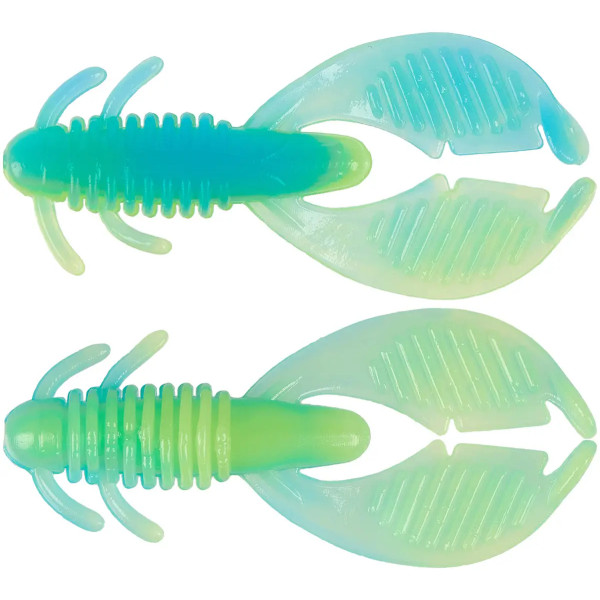 Reins AX Craw Mini 2" L14 Ice Chartreuse Ⅱ Silicone (9 pcs/pack)