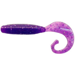 Силикон Reins FAT G-TAIL GRUB 4" 567 Lilac Silver&Blue Flake 10 шт					