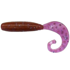 Силикон Reins FAT G-TAIL GRUB 4" 606 Pink Lox 10 шт			