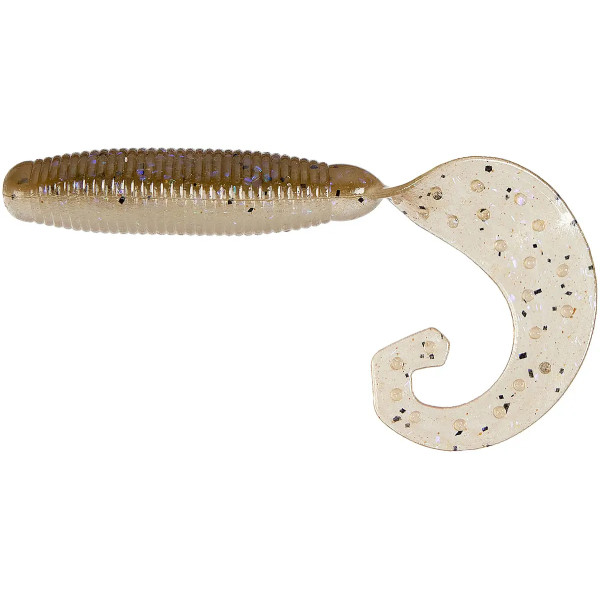 Silicone Reins FAT G TAIL GRUB 3" L13 Electric Shad Ⅱ (10pcs/pack)