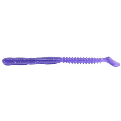Silicone Reins ROCKVIBE SHAD 4" 567 Lilac Silver & Blue Flake (12pcs/pack)