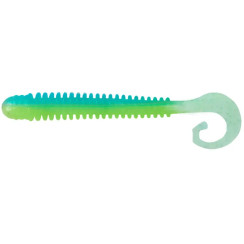 Silicone Reins G-Tail Saturn 3.5" L14 Ice Chartreuse Ⅱ (9pcs/pack)