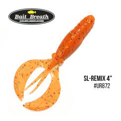 Silicone Bait Breath SL-Remix 4"(7pcs/pack)#S870