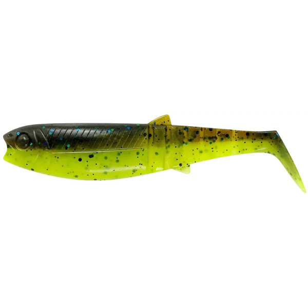 Силікон Savage Gear LB Cannibal Shad 100mm 9.0g Chartreuse Pumpkin (Поштучно)