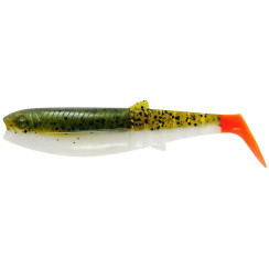 Силікон Savage Gear LB Cannibal Shad 100mm 9.0g Olive Hot Orange (Поштучно)