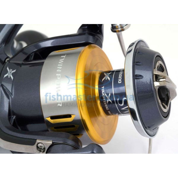 Котушка Shimano Twin Power 8000 SW-B PG 10+1BB 4.9:1
