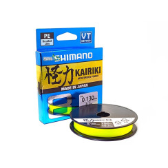 Шнур Shimano Kairiki 8 300m 0.28mm 29.3kg Yellow