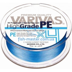 Шнур Varivas High Grade PE X4 Water Blue 150m #0,6