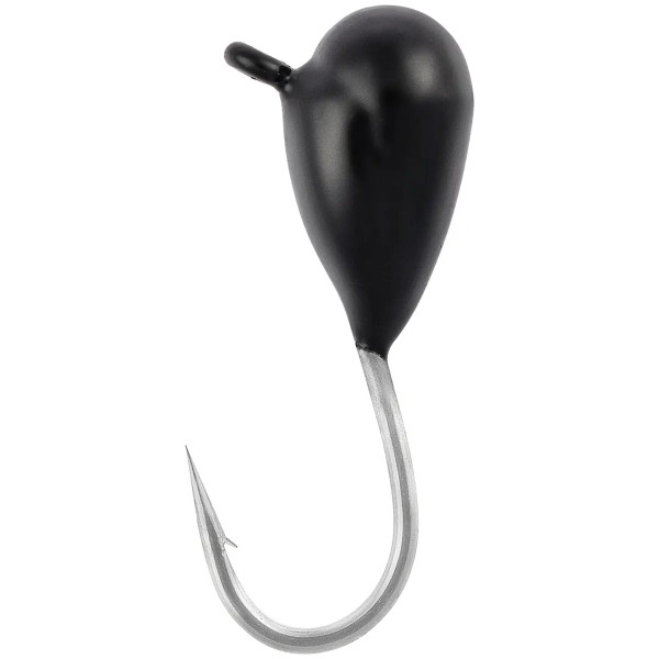 Viking Fishing Drop 0.25g 2.5mm Black Tungsten Jig (5 pcs)
