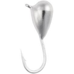 Мормышка вольфрамовая Viking Fishing Drop 0.25g 2.5mm Silver (5шт)