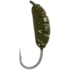 Viking Fishing Shrimp 0.91g 9mm Olive Tungsten Jig (5 pcs)