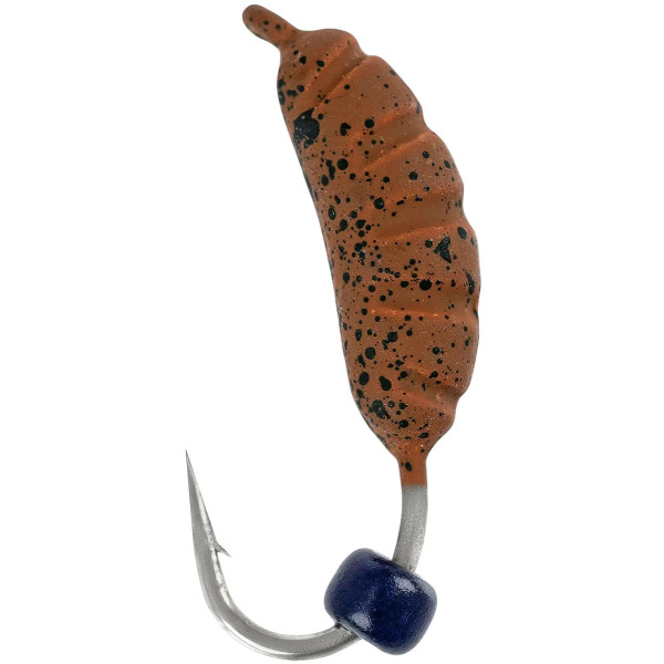 Мормышка вольфрамовая Viking Fishing Shrimp+bead 0.64g 8mm Rum+V (5шт)