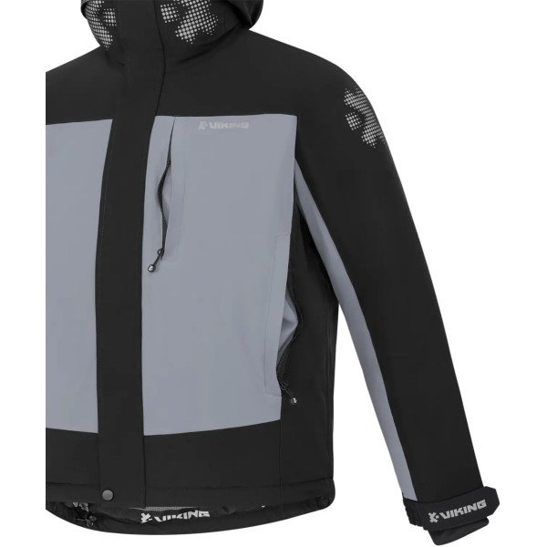Jacket Viking Fishing Skim XL 80g 20K Black/light gray