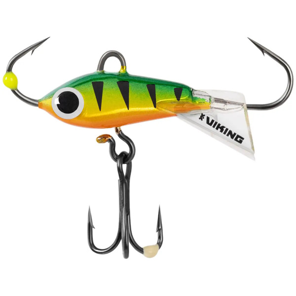 Балансир Viking Fishing Yeti Ice Jig 20mm 3.0g #28 Chrome Perch