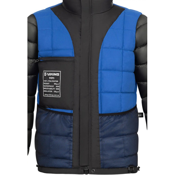 Jacket Viking Fishing Yeti 150g 6K XXL Black/blue