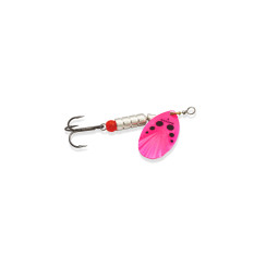 Spinner Williams Vortex Garni UV 3.54gr #Pink Black Dots On Silver