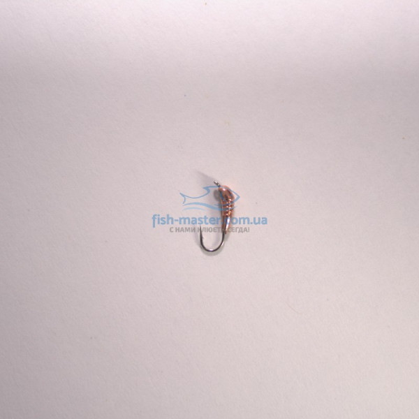 Winter Star Tungsten Banana Jig with 2.5mm/0.24g Notch, No. 20 Copper Hook