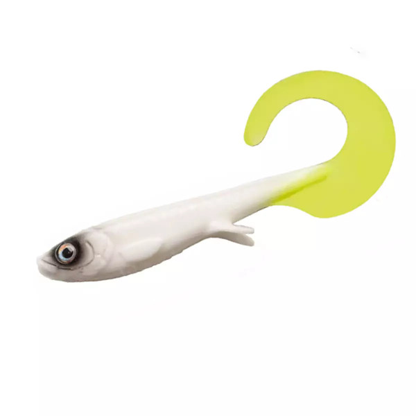 Силікон Wolfcreek Lures Curly 22 220мм+таїл 75g #C021 White Baitfish