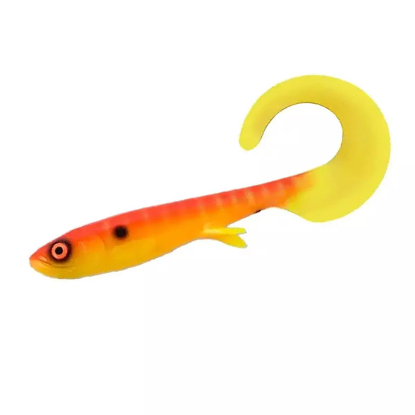 Silicone Wolfcreek Lures Curly 22 220mm+tail 75g #C080 Sherbert Shad