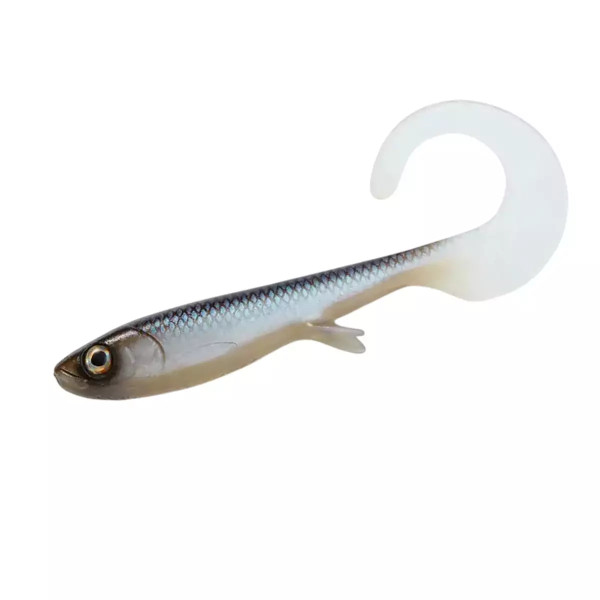 Силікон Wolfcreek Lures Curly 29 290мм+таїл 160g #C088 Vibrant Wakasagi UV