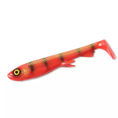 Silicone Wolfcreek Lures Shad 25 250mm 125g #C078 Red Tiger (Fluo UV)