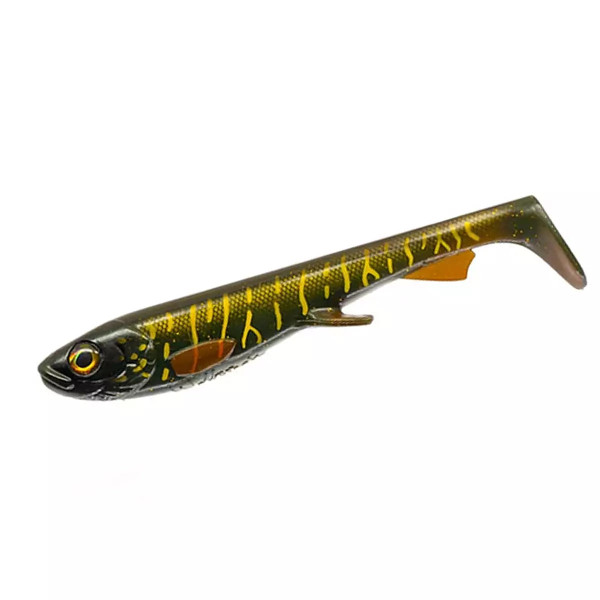Silicone Wolfcreek Lures Shad 17 170mm 40g #C018 Green Motoroil Pike
