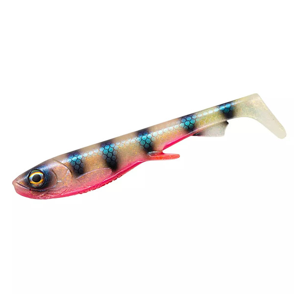 Silicone Wolfcreek Lures Shad 17 170mm 40g #C034 Striped Ghost (UV)