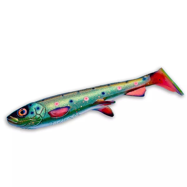 Wolfcreek Lures Shad 17 Silicone 170mm 40g #C085 Motoroil Trout