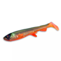 Wolfcreek Lures Shad 15 Silicone 150mm 30g #C086 Sparkling Golden Olive