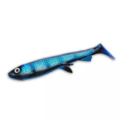 Силікон Wolfcreek Lures Shad 17 170мм 40g #C087 Black Striped Ghost