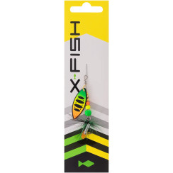 Блешня X-Fish Orbit №2 8g Fire tiger