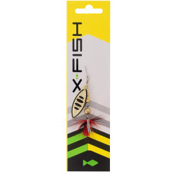 Spinner X-Fish Orbit No. 3 10g Nikel gold