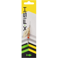 Spinner X-Fish Rampage No. 3 12.5g Gold