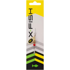 Spinner X-Fish Spike No. 5 14.5g Gold black lime