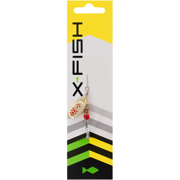 Блесна X-Fish Spike №5 14.5g Gold RD