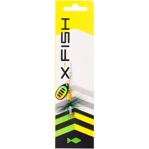X-Fish Termite No. 1 2.5g Fire Tiger Spoon