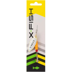 Spinner X-Fish Trophy No. 2 9g Gold rainbow