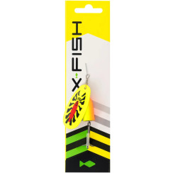 X-Fish Wolf No. 5 12.5g Fire Tiger Spoon