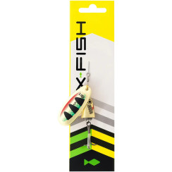 X-Fish Wolf No. 4 10g Perch Spoon