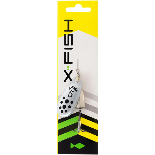 Блесна X-Fish Wolf №1 4g Silver