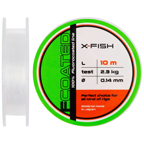 Fluorocarbon X-Fish FCoated 10m 0.16mm 2.8kg