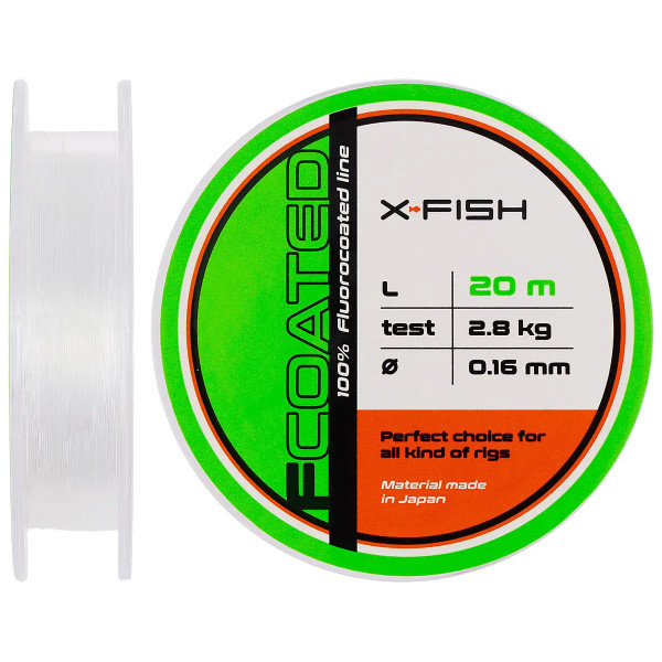 X-Fish F-Coated Fluorocarbon 20m 0.37mm 10.8kg