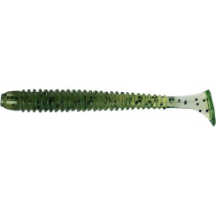 Silicone X-Fish Guddi 2.5" Olive Black Flake