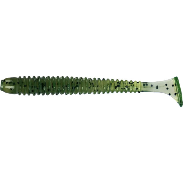 Silicone X-Fish Guddi 3.5" Olive Black Flake