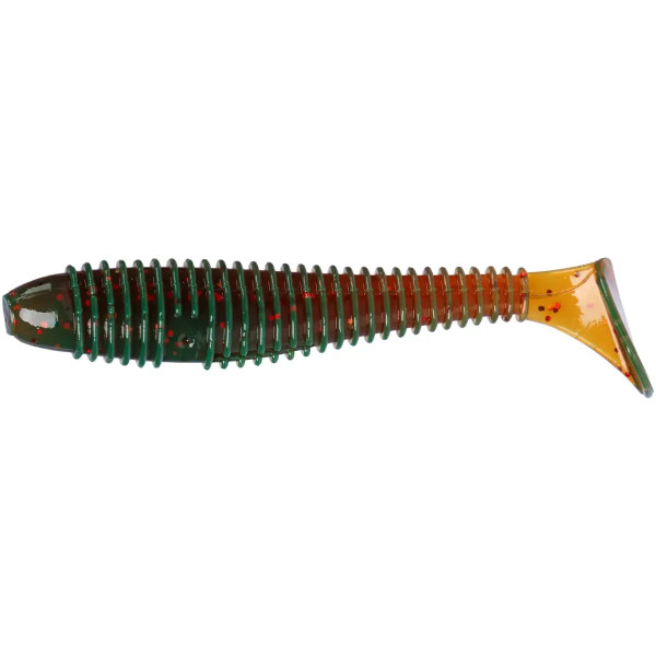 Силикон X-Fish Guddi Fat 3" Motor Oil Red Flake